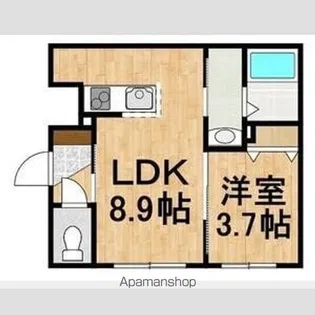 GRAZIOSO【1階】の間取り