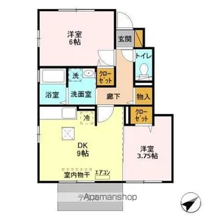 グランシード【1階】の間取り