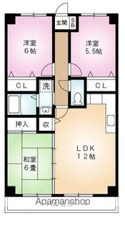ソネット高野【2階】の間取り