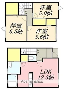 パオス日吉Ⅱ【C号室】の間取り