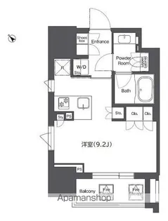 コンフォリア東陽町【10階】の間取り