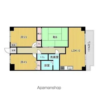 アベニュー高麗【302号室】の間取り