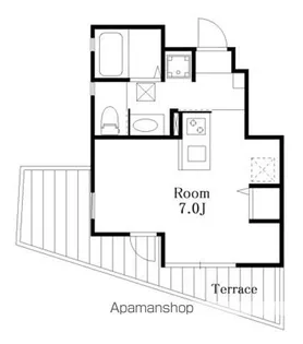 プライムテラス高柳【1階】の間取り