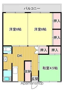 いんまビル【101号室】の間取り