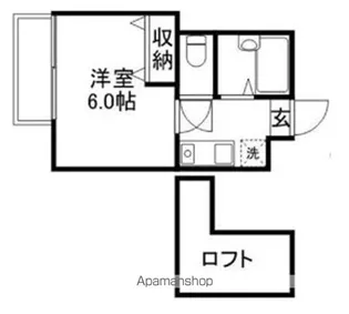 ストロベリーハイム【1階】の間取り