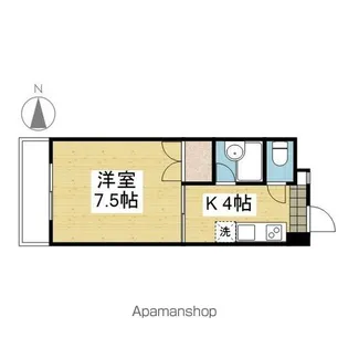 SELEコート1番館【402.号室】の間取り