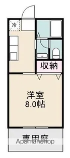 サンパークCERA B棟【105号室】の間取り