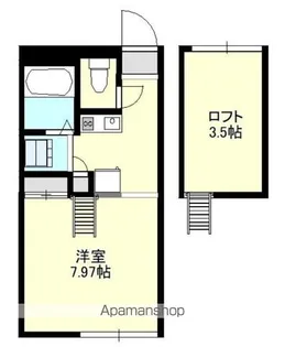 ヌエビスちとせ【1階】の間取り