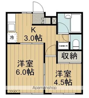 栄町ホームズ【1階】の間取り