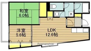 フリーデンハイム立野際【2階】の間取り