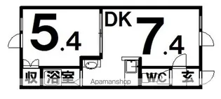 リバーサイドパレス【A-2号室】の間取り