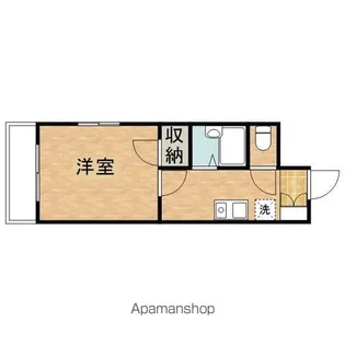 HILL’S L・R(旧館)【4階】の間取り