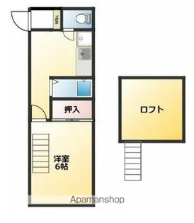 グリーンハイツ・マスダ【2階】の間取り