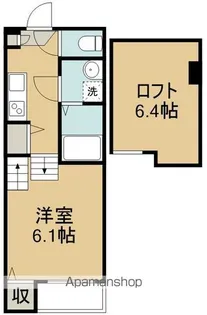 ハーモニーテラス五輪Ⅱ【1階】の間取り