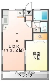 天王台KAORU【1階】の間取り