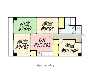 INSURANCE BLDG.XⅥ【3階】の間取り