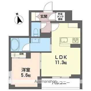 セドール フォルテ【202号室】の間取り
