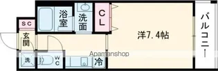 ガーデン西荻窪【1階】の間取り