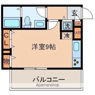 ロワールガーデン練馬【8階】の間取り