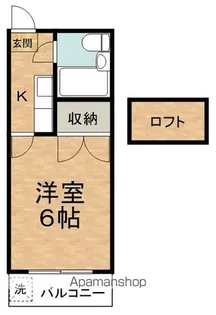 BELLA VITA エルム穂高【103号室】の間取り