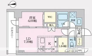 タスキプライムテラス後楽園【204.号室】の間取り