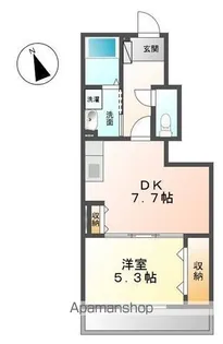 I’s Casa【1階】の間取り