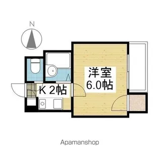 リリーフレジデンス清水町【203.号室】の間取り