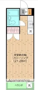 リザンハイツ【3階】の間取り