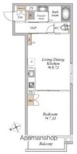 ザ・フォレスト立川【2階】の間取り