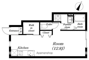メゾンドアンジュ A棟【102号室】の間取り