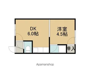 マイン日の出【205号室】の間取り