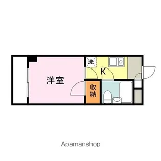 リバティ丸之内【1階】の間取り