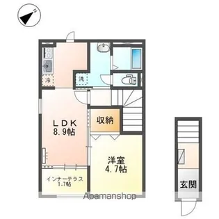 La・Felice【2階】の間取り
