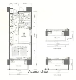 ZOOM日本橋蛎殻町【9階】の間取り