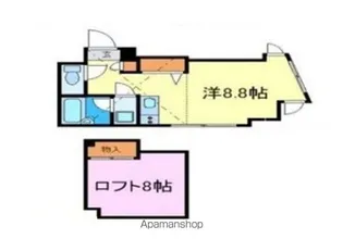 若宮緑館【3階】の間取り