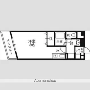 サテラ北34条【802号室】の間取り