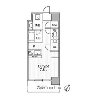 JMF RESIDENCE 町田【2階】の間取り