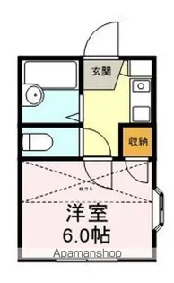 ロイヤル錦町【107号室】の間取り
