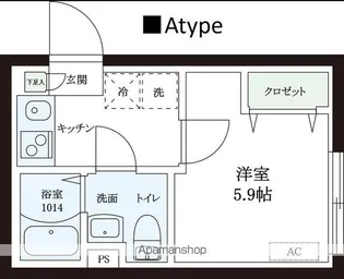 レピュア本郷レジデンス【1階】の間取り