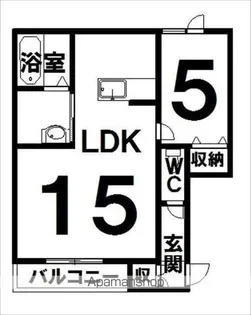 OWLⅠ(アウル ワン)【1階】の間取り