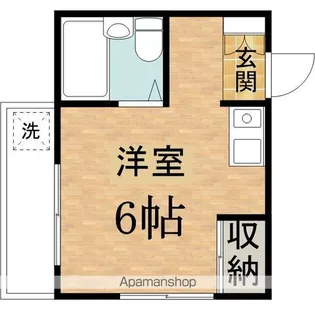 セントラルハイム【203号室】の間取り