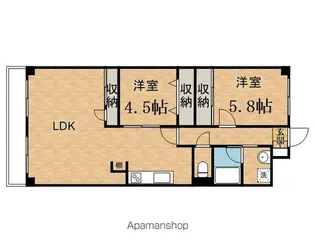 藤和永山コープ【302号室】の間取り