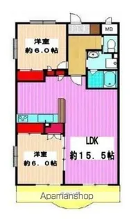 SENT REGIS GRAN【3階】の間取り