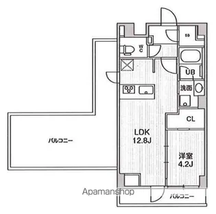 四谷坂町レジデンス【5階】の間取り