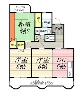 第5メゾン星崎【4階】の間取り