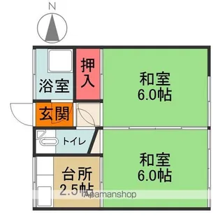 いずみ荘1【3号室】の間取り