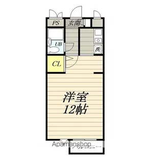 雅マンション大和【4階】の間取り
