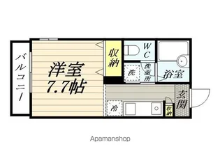 フォレスト京町【2階】の間取り