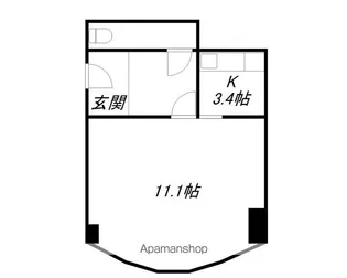 NOBLE【301号室】の間取り