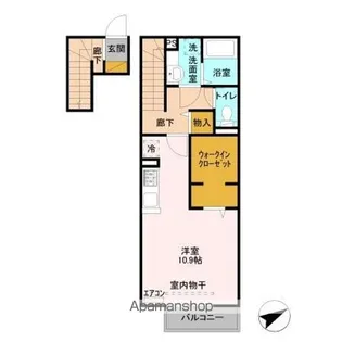 シャルム【2階】の間取り